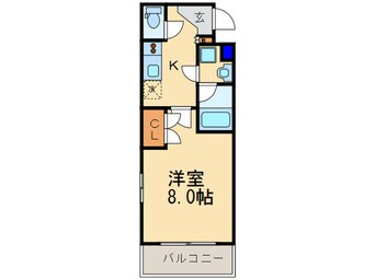 間取図 Ｔフロント東本願寺