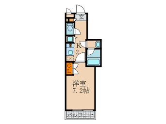 間取図 Ｔフロント東本願寺