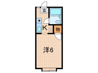 間取図 アメニティーハイツ大谷