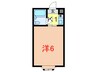 ロイヤル俊徳２ 1Kの間取り