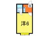ロイヤル俊徳２ 1Kの間取り