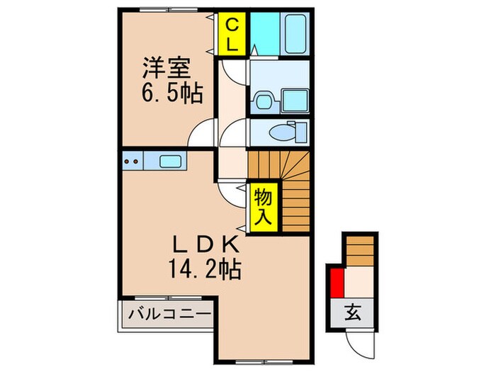 間取り図 エルクレスト－ル