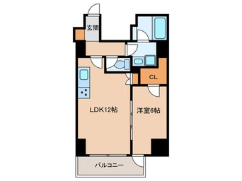 間取図 プレディアコート本町