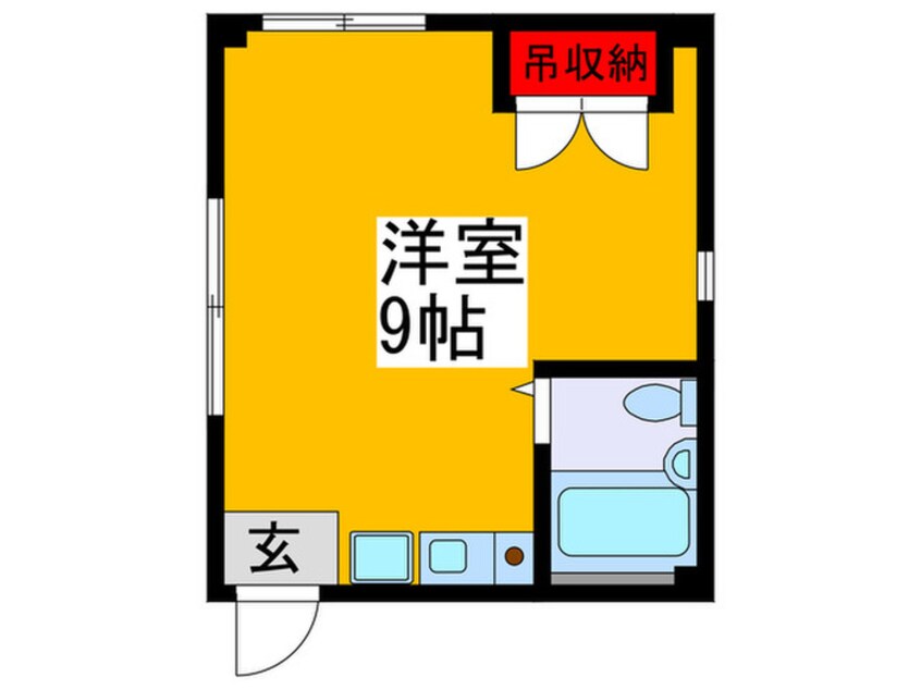 間取図 スカイハイム小若江