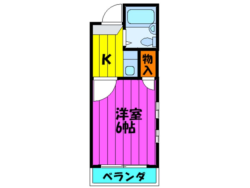 間取図 グリーンコートKAWADA