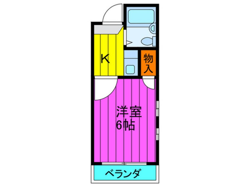 間取図 グリーンコートKAWADA