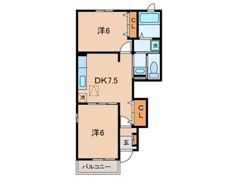 間取図 ピエ－ルカ－サ