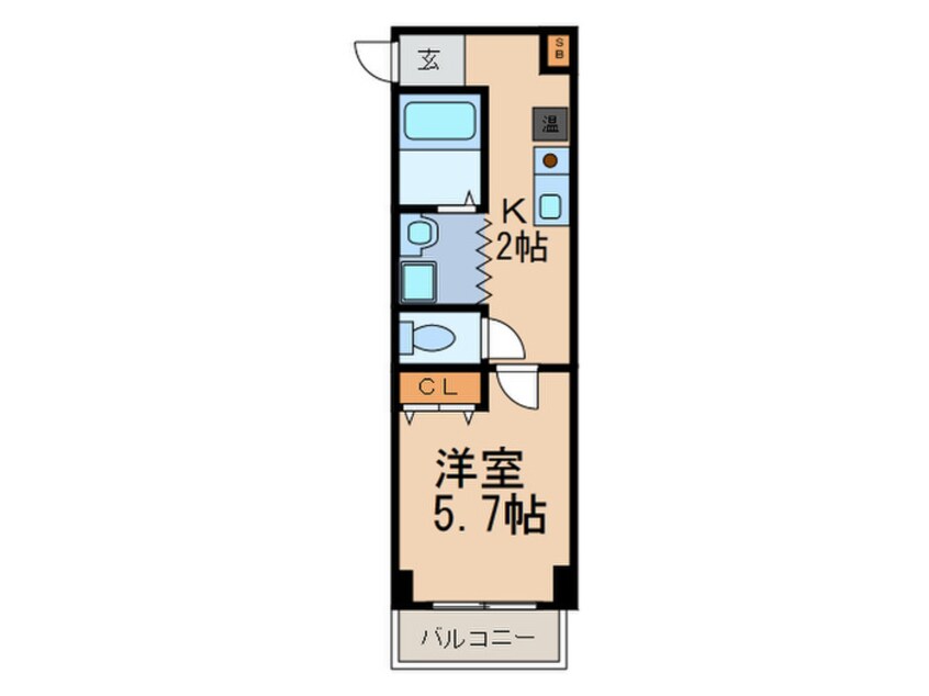 間取図 マグノリアパレス