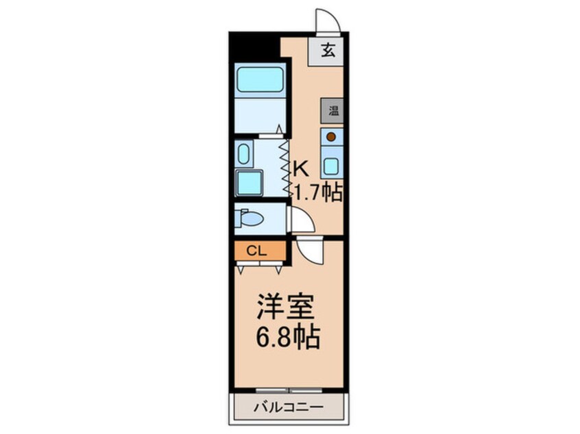 間取図 マグノリアパレス