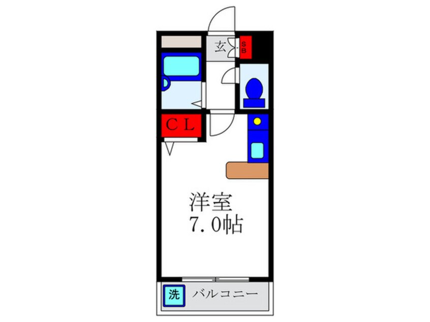 間取図 サンライズ・セカンド