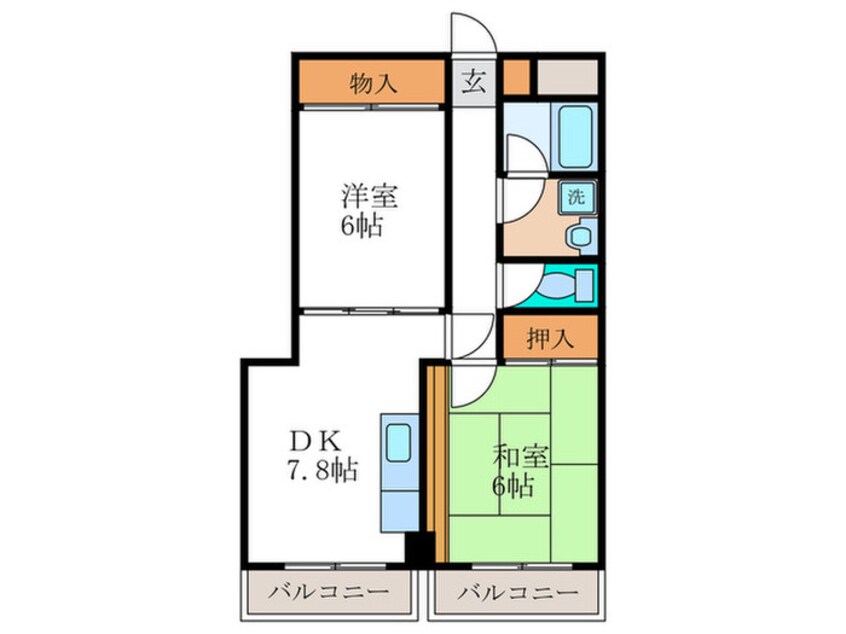 間取図 ヴァンヴェ－ル小泉