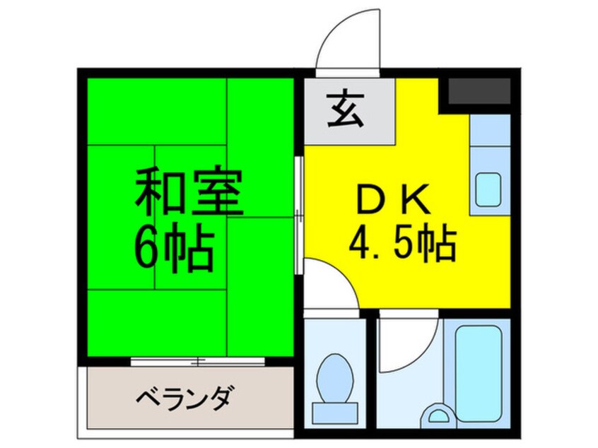 間取図 サウスガーデン