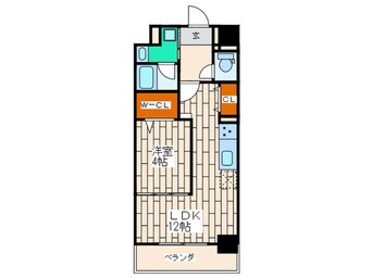 間取図 ビビアンパレス桜川公園