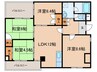三木ビル 4LDKの間取り