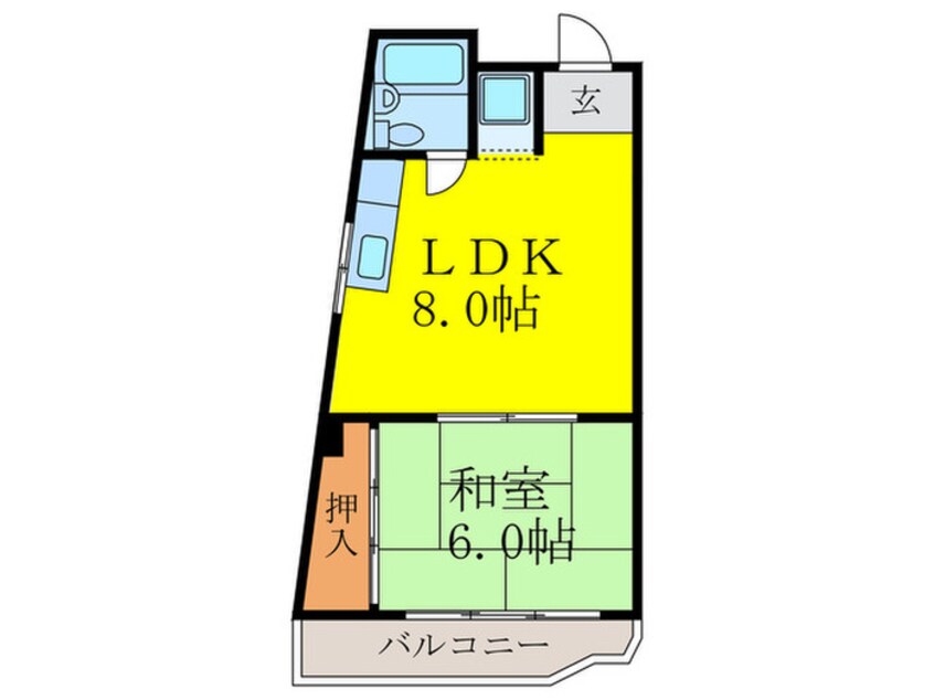 間取図 エクセレントパ－トⅡ