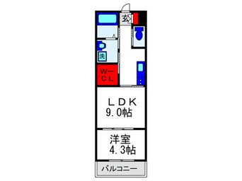 間取図 パロス豊中曽根グランツ