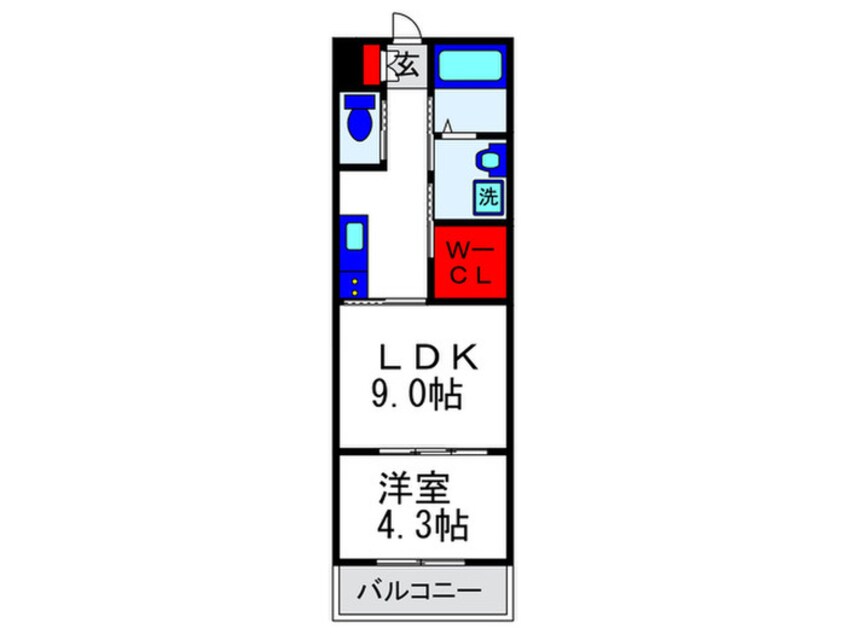 間取図 パロス豊中曽根グランツ