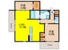 仮)ａｉｓａｎｃｅ千里丘 2LDKの間取り