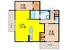 仮)ａｉｓａｎｃｅ千里丘 2LDKの間取り