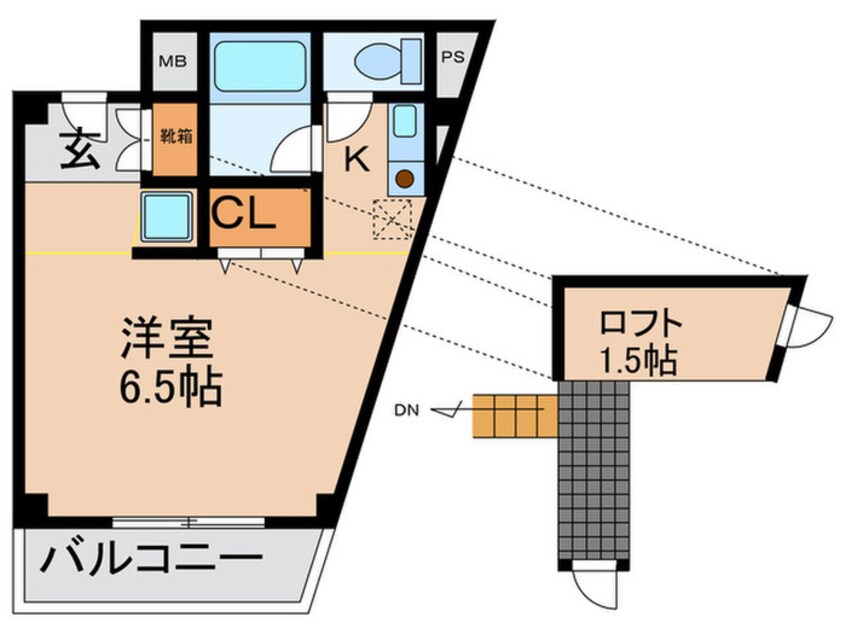 間取図 ライムライト