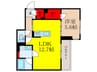 仮)シャーメゾンセレナヴィラ 1LDKの間取り