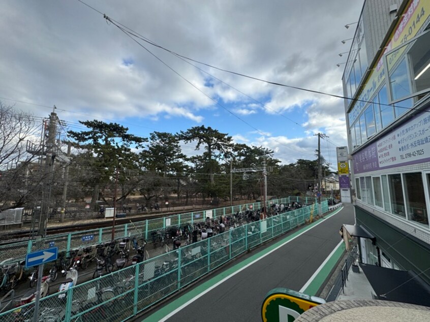 室内からの展望 苦楽園口第２ビル