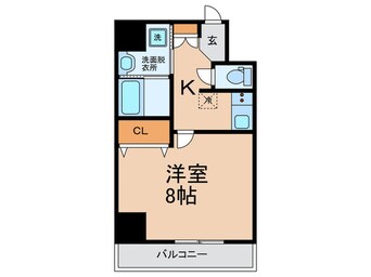 間取図 プライムコート天王寺町