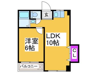 間取図 ビクトリー今里