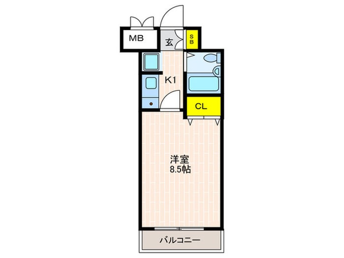 間取り図 ル・パレ神戸東館