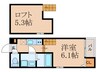 T-Residence4 1Rの間取り