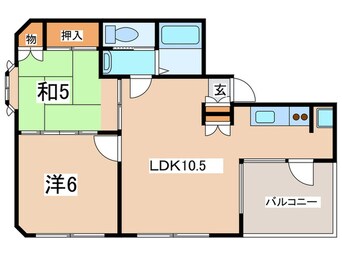 間取図 ウインズコート