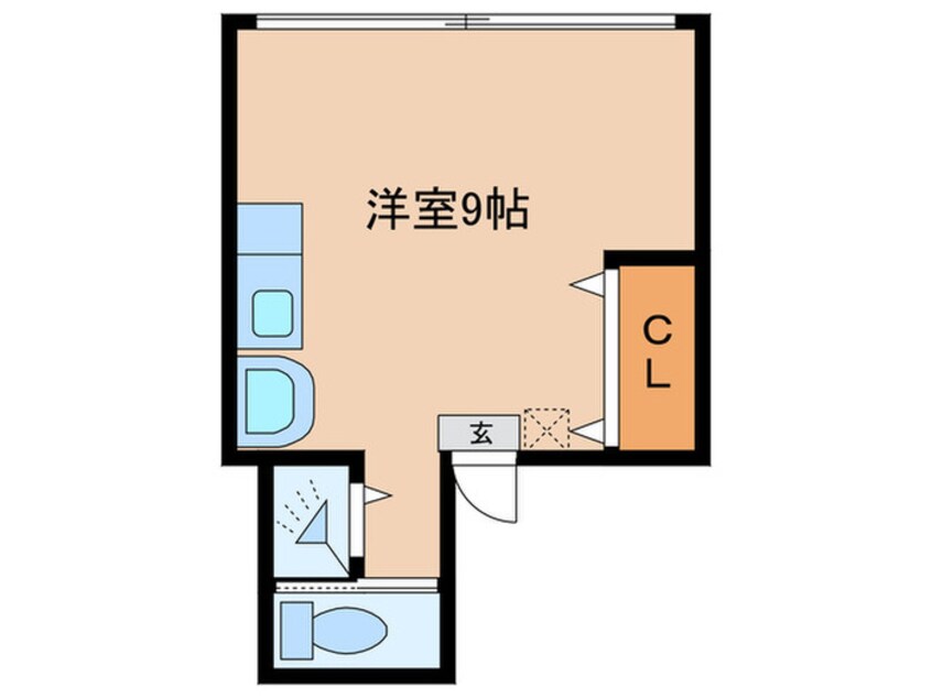 間取図 ユウパレス和泉府中Ⅴ