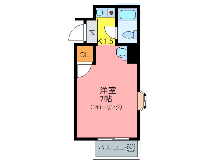 間取図 カルム西緑丘