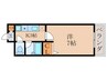 アストリア桂 1Kの間取り