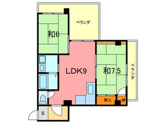 間取図 サンドリ－ム小林