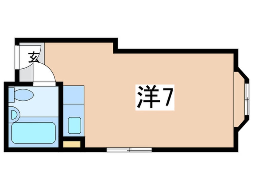 間取図 オラコート西田辺