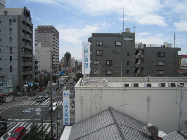 室内からの展望 オラコート西田辺