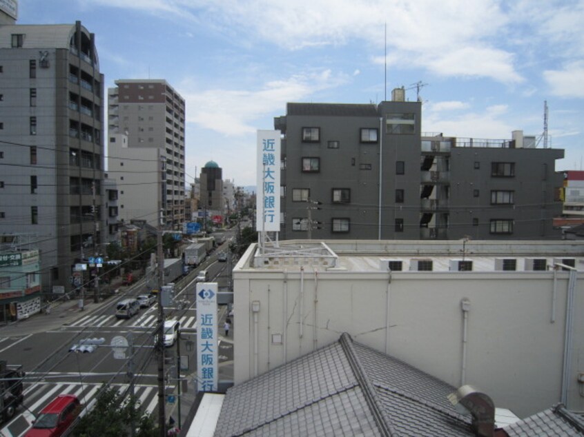 室内からの展望 オラコート西田辺