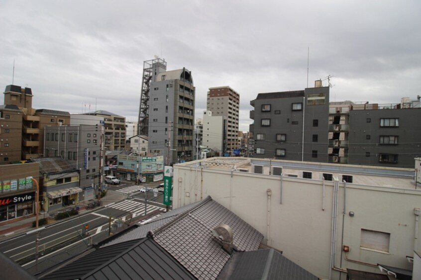 室内からの展望 オラコート西田辺
