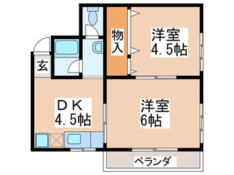 間取図 喜多村ビル