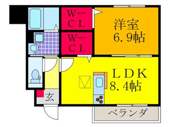 間取図 ソシア２５