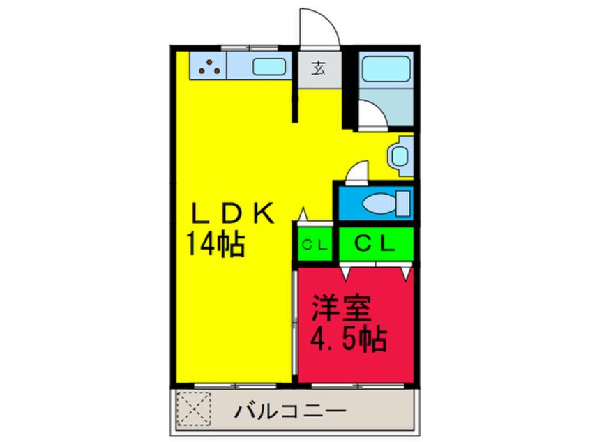 間取図 阪和ハイツ