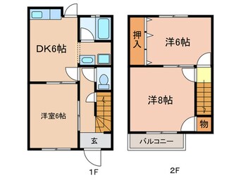 間取図 ハイツ明城