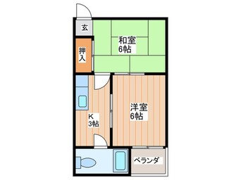 間取図 原田マンション