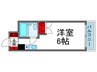 ORACION山手 1Rの間取り