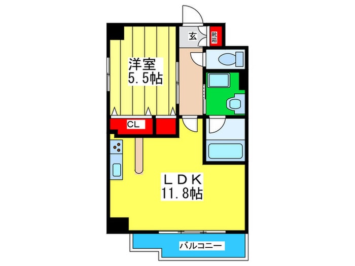 間取り図 グランデカワノ真田山