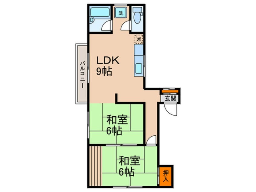 間取図 淺井ビル
