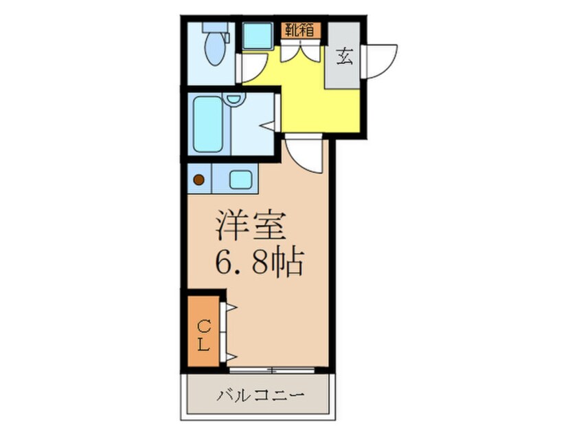 間取図 フロ－ラ茨木