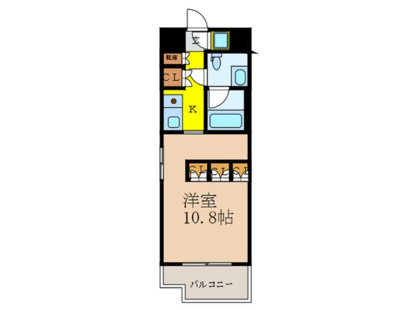 間取図 デュオン新大阪レジデンス