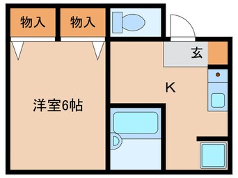 間取図 宮川町ハイツ